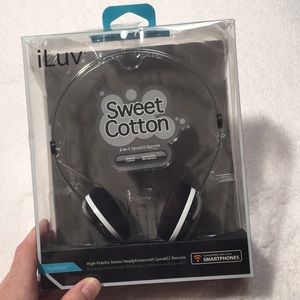 iLuv sweet cotton headphones